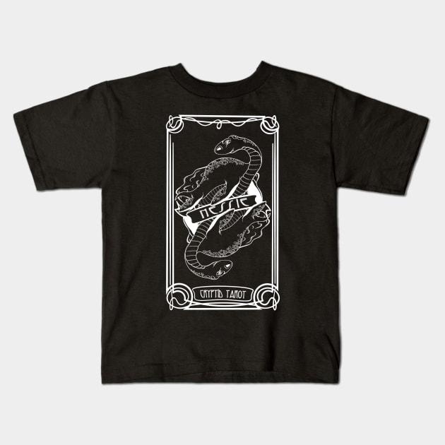 Cryptid Tarot Series: Nessie Kids T-Shirt by Desdymona